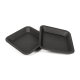 Plant pot saucer, square, approx. 23x23 cm