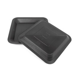 Plant pot saucer, square, approx. 34x34 cm