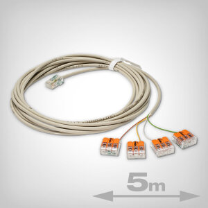 GrowControl Kabel RJ45-open, 0-10V/Out, 5 meters