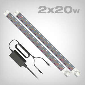 Secret Jardin Cosmorrow LED 2x Bloom, 20W incl. Power Supply
