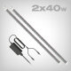 Secret Jardin Cosmorrow LED 2x Bloom, 40W incl. Power Supply
