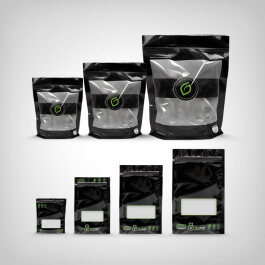 Grove Bags TerpLoc Bags with window, 3.5g-500g