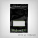 Grove Bags TerpLoc Bags with window, 20x13cm, 15g