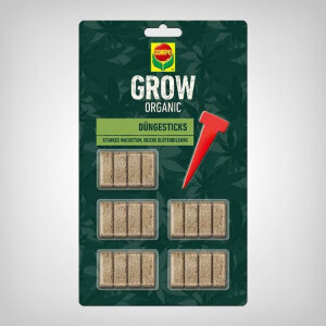 Compo Grow Organic Fertilizer Sticks, 20 pieces