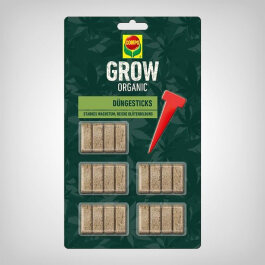 Compo Grow Organic Fertilizer Sticks, 20 pieces