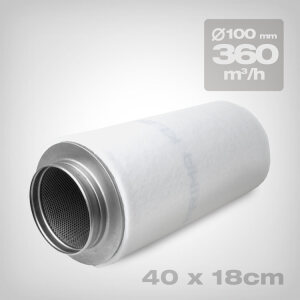 PrimaKlima carbon filter 360 m³/h, diameter 100 mm