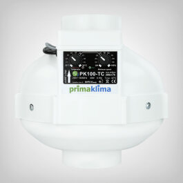 PrimaKlima extraction fan 100, 280m3/h, Temp. Fan speed...