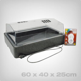 Heated propagator, 60x40x25 cm