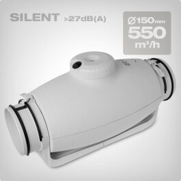 S&P duct fan TD500/150-160, silent
