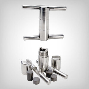 Steel Pollen Press, magnetic