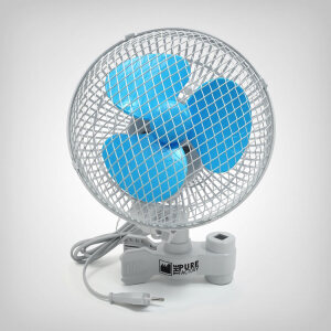 Clip-On Fan, oscillating, 18cm, 20W