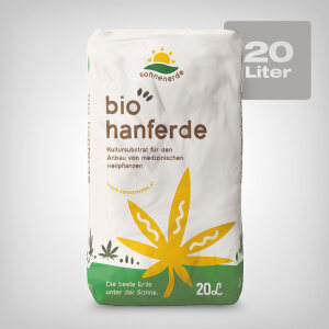 Sonnenerde Bio Hemp Living Soil, 20 litres