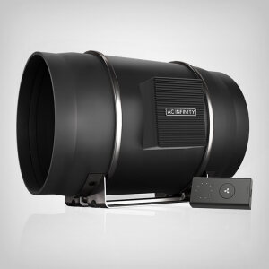 AC Infinity CLOUDLINE PRO S10, Quiet Inline Fan with Speed Controller