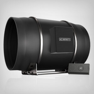 AC Infinity CLOUDLINE PRO S12, Quiet Inline Fan with Speed Controller