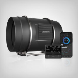 AC Infinity CLOUDLINE PRO T8, Quiet Inline Fan with...