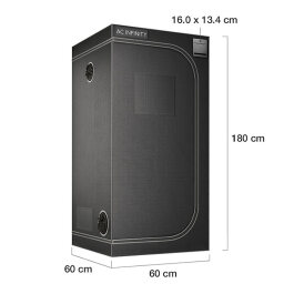 AC Infinity Grow Tent CLOUDLAB 722, 60x60x180cm