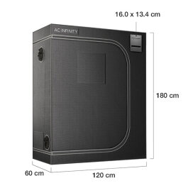 AC Infinity Grow Tent CLOUDLAB 642, 120x60x180cm
