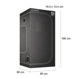 AC Infinity Grow Tent CLOUDLAB 733, 90x90x180cm