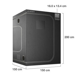 AC Infinity Grow Tent CLOUDLAB 860, 150x150x200cm
