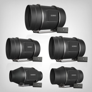 AC Infinity CLOUDLINE PRO S4-12 with Speed Controller