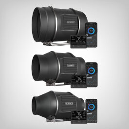 AC Infinity CLOUDLINE PRO T4, Quiet Inline Fan with...