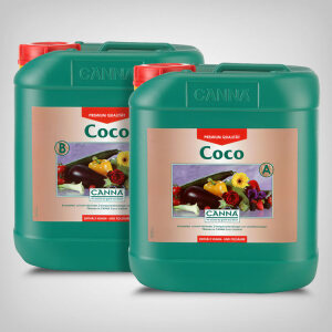 Canna Coco A & B, 2x5 liters, coco grow fertilizer