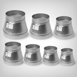 Reducer, 125/100-400/315mm