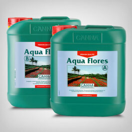 Canna Aqua Flores A & B, 2x5 litres bloom booster