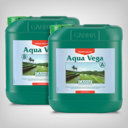 Canna Aqua Vega A & B, 2x5 litres growth fertiliser