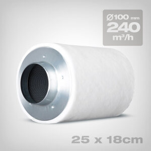 PrimaKlima Coco carbon filter 240 m³/h, ø 100mm