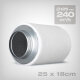 PrimaKlima Coco carbon filter 240 m³/h, ø 125mm