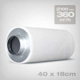 PrimaKlima Coco carbon filter 360 m³/h, ø 100mm