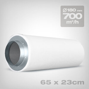 PrimaKlima Coco carbon filter 700 m³/h, ø 160mm