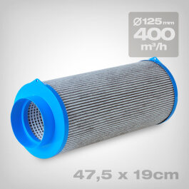 CarbonActive Homeline 500ZL m³/h, 125 mm