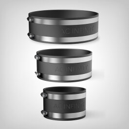 AC Infinity Noise-reducing pipe clamp, 100-200mm