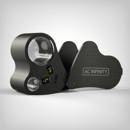AC Infinity Jewelers Magnifying Glass with LED Light and...