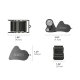 AC Infinity Jewelers Magnifying Glass with LED Light and Two Lenses