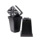 Plant pot, square/black, 7 litres