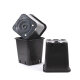 Plant pot, square/black, 11 litres