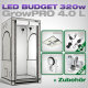 GrowPRO 4.0 L Beige LED Grow Set + 1x Pure LED Q320 V2, 320W