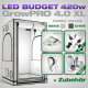 GrowPRO 4.0 XL LED Grow Set + 1x Pure LED Q420 V2, 420W