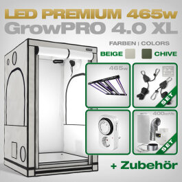 Grow Tent Complete Kit LED GrowPRO 4.0 XL, Lumatek ZEUS...