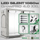 Grow Tent Complete Kit LED GrowPRO XXL + 4x EVO 4-120 1.5