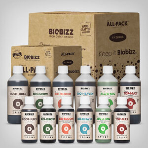 BioBizz All Pack Indoor, 250ml-500ml