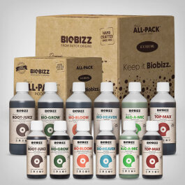 BioBizz All Pack Indoor, 250ml-500ml