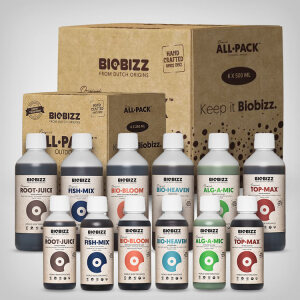 BioBizz All Pack Outdoor, 250ml-500ml