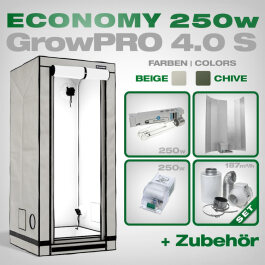 Growbox GrowPRO 4.0 S, Grow Set 250W Economy