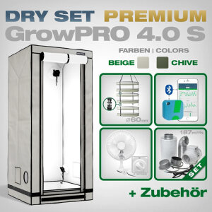 Grow Tent Drying Kit Premium GrowPRO 4.0 S, 80x80x180cm