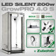 Grow Tent Complete Kit LED GrowPRO 4.0 S + 1x EVO 3-80 1.5