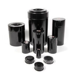 GrinderVac, black, clear
